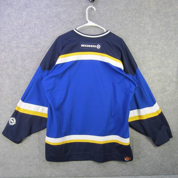 St Louis Blues Jersey Mens XL Blue NHL Hockey Koho Throwback Retro 90s Style - Picture 8 of 8